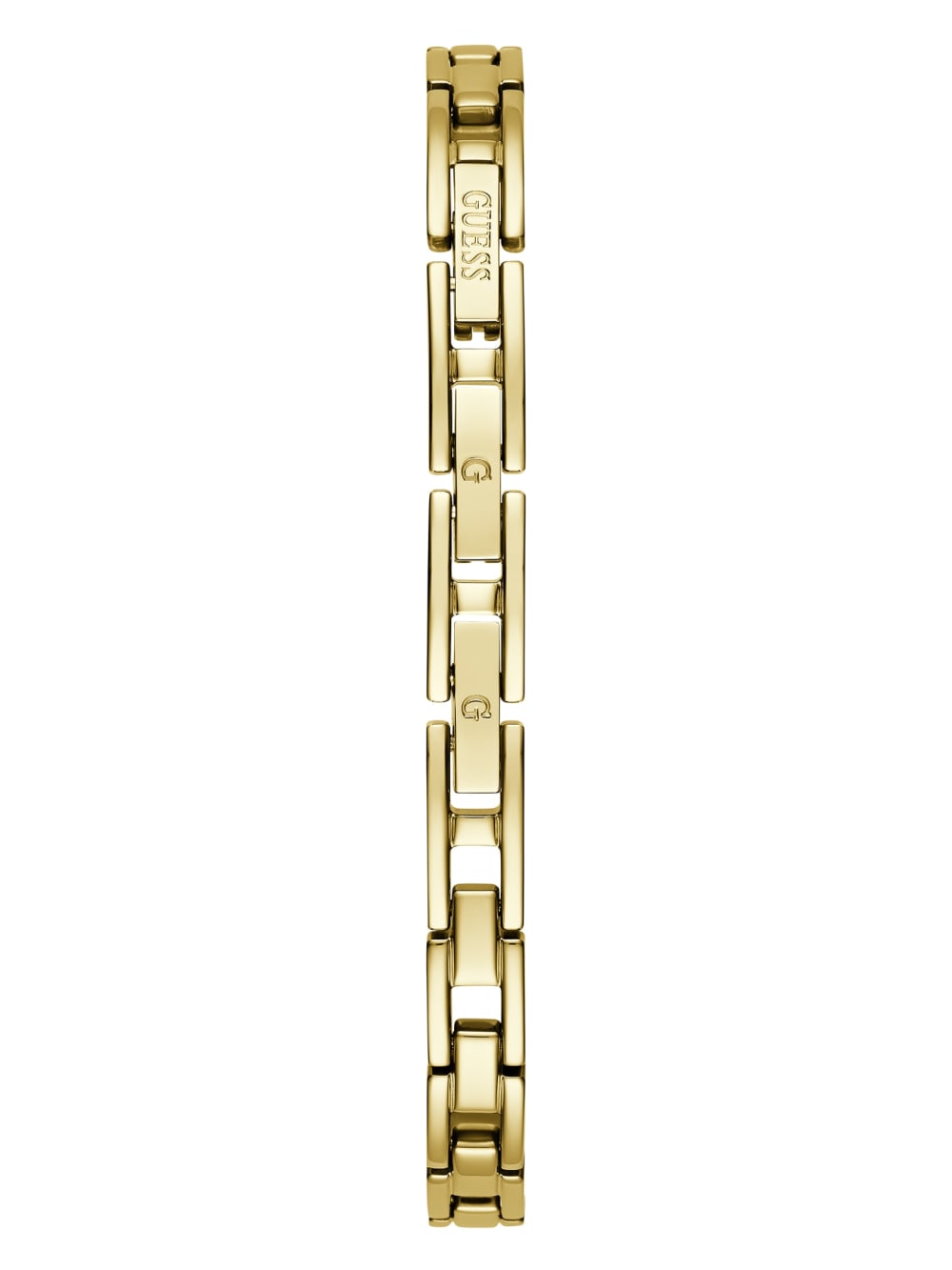 Gold-Tone Hexagon Analog Watch - Guess