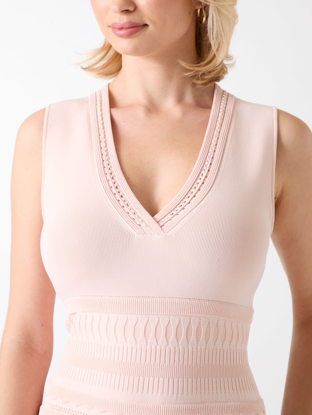 Syria Scalloped Sweater Dress - Guess