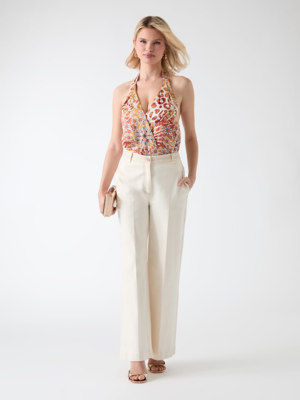 La Boheme Satin Bodysuit - Guess