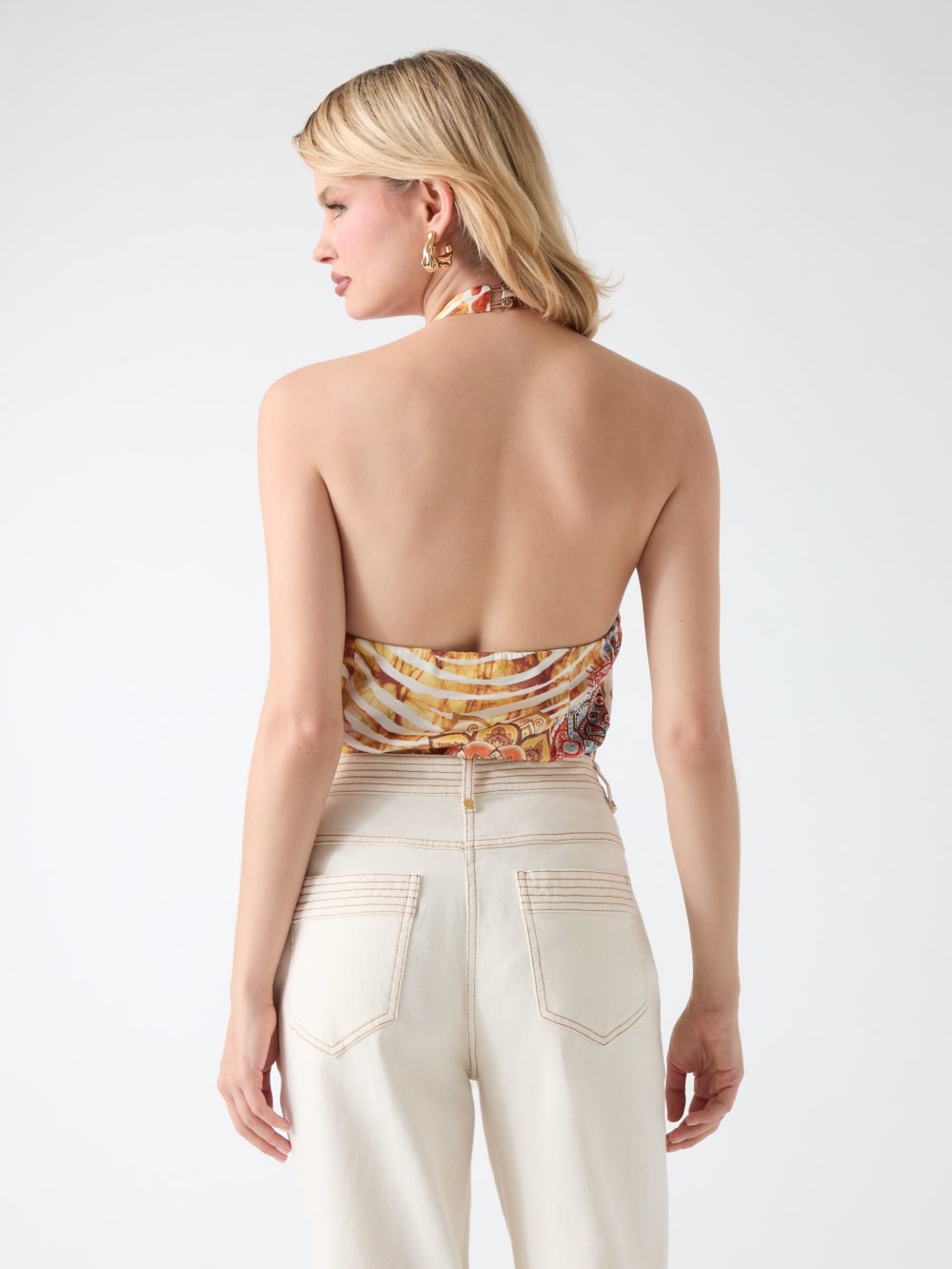 La Boheme Satin Bodysuit - Guess