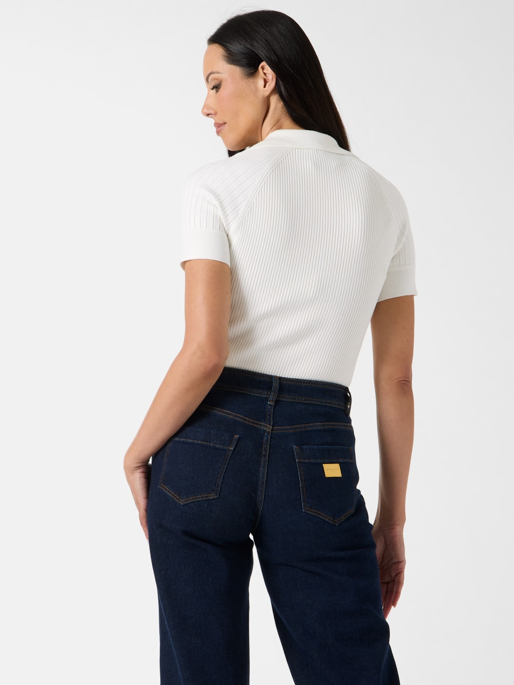 Eco Bice Sweater Polo Top - Guess
