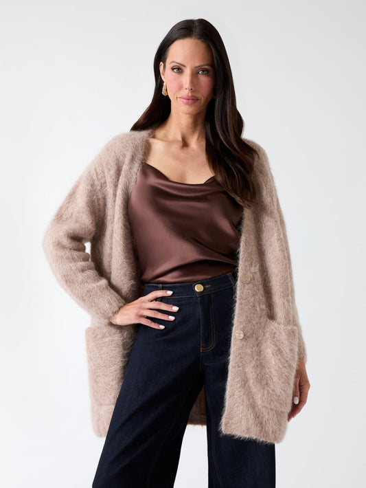 Michaela Alpaca-Blend Cardigan - Guess