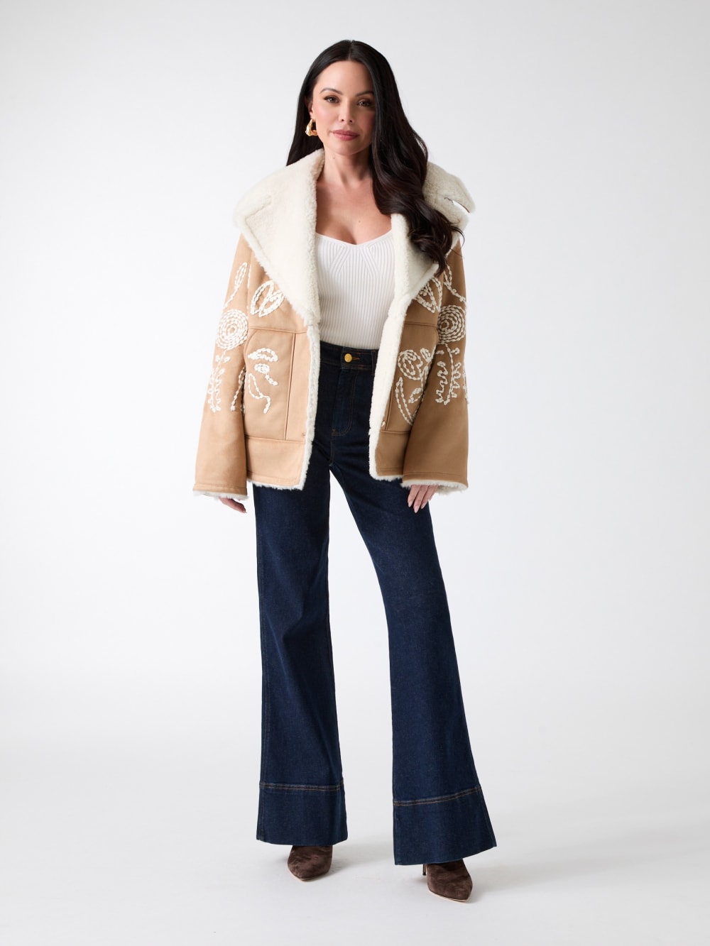 Eva Embroidered Jacket - Guess