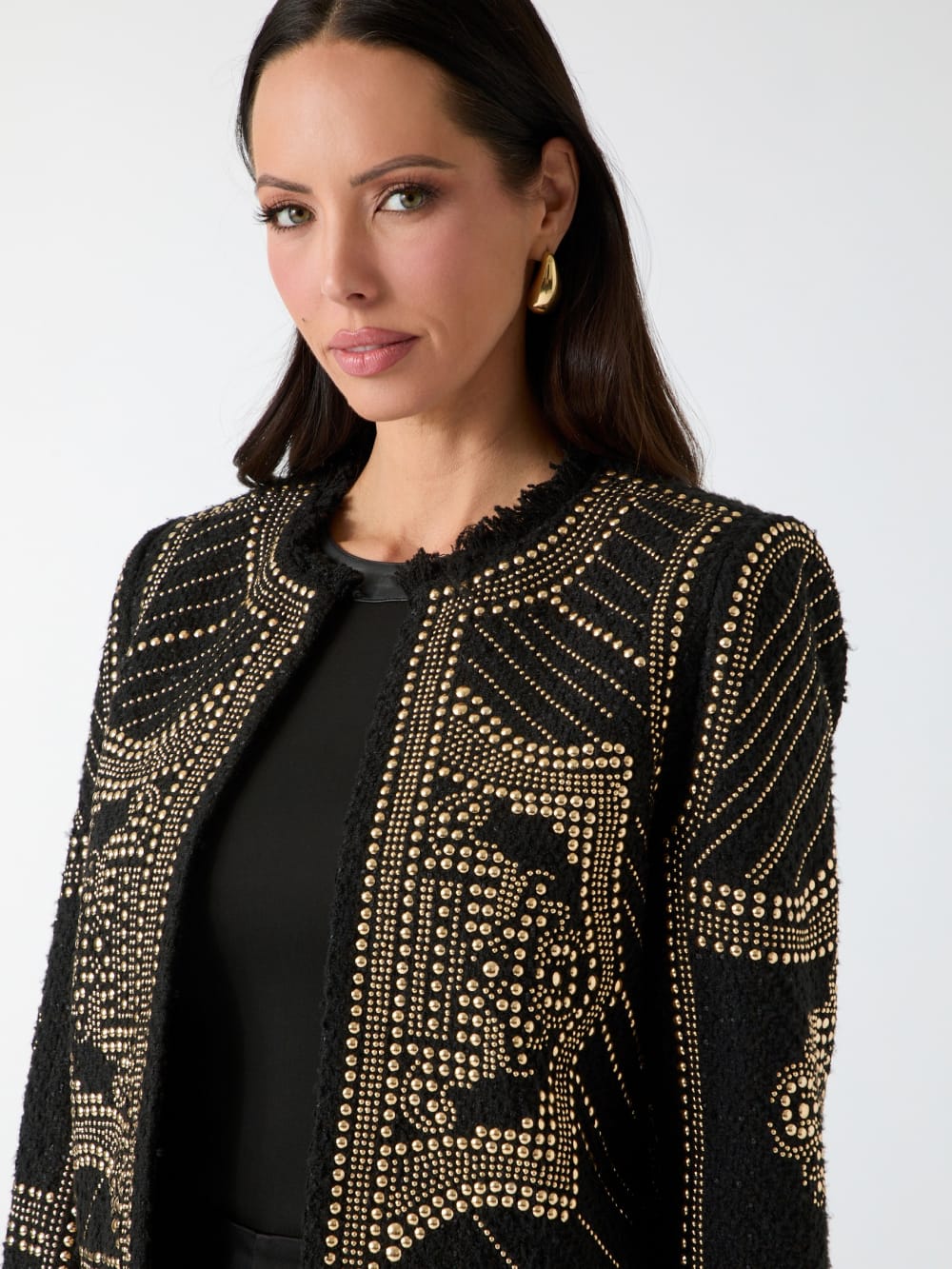 Helene Studded Embroidery Jacket - Guess