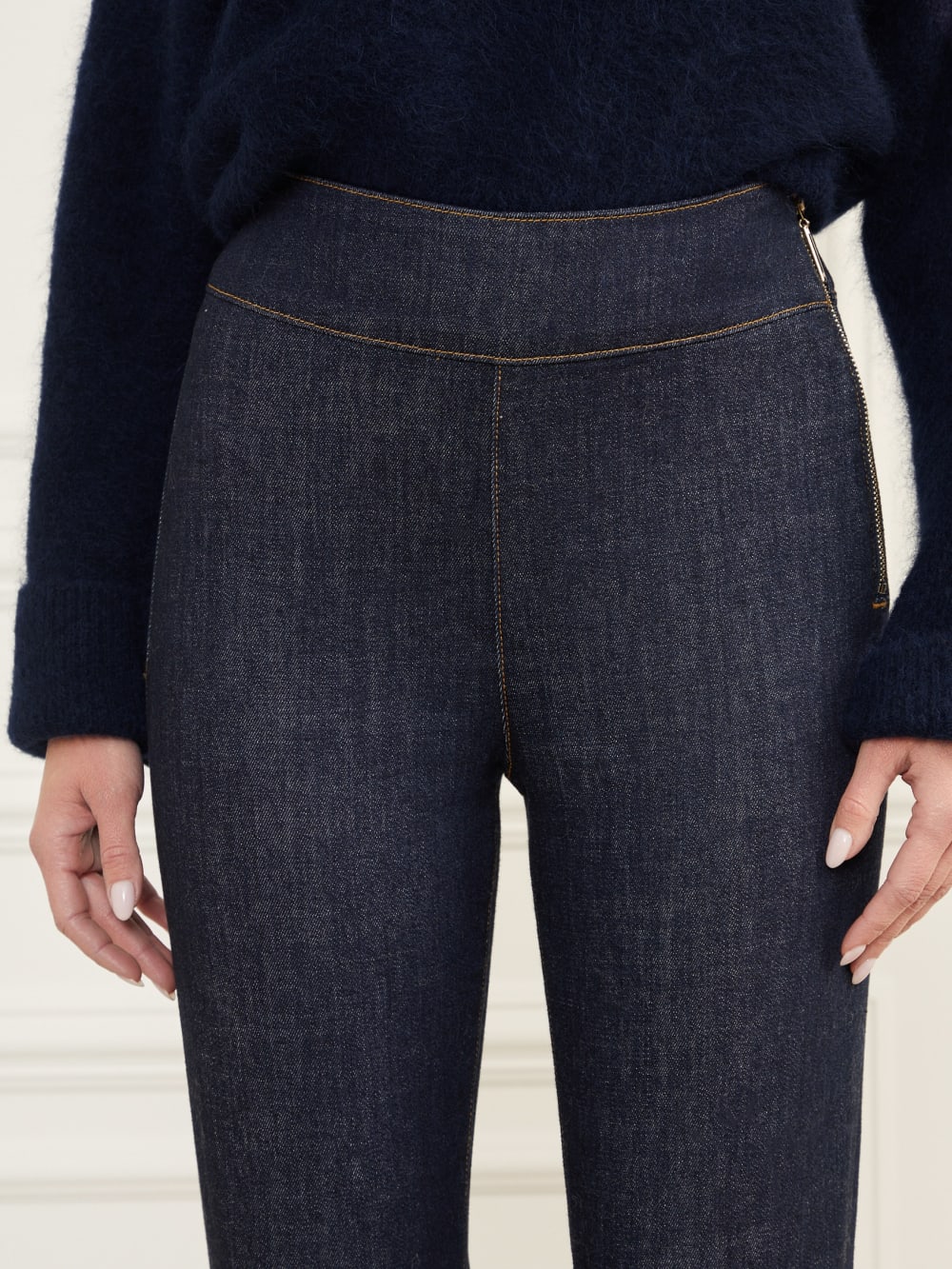 Mia Denim Flare Pant - Guess