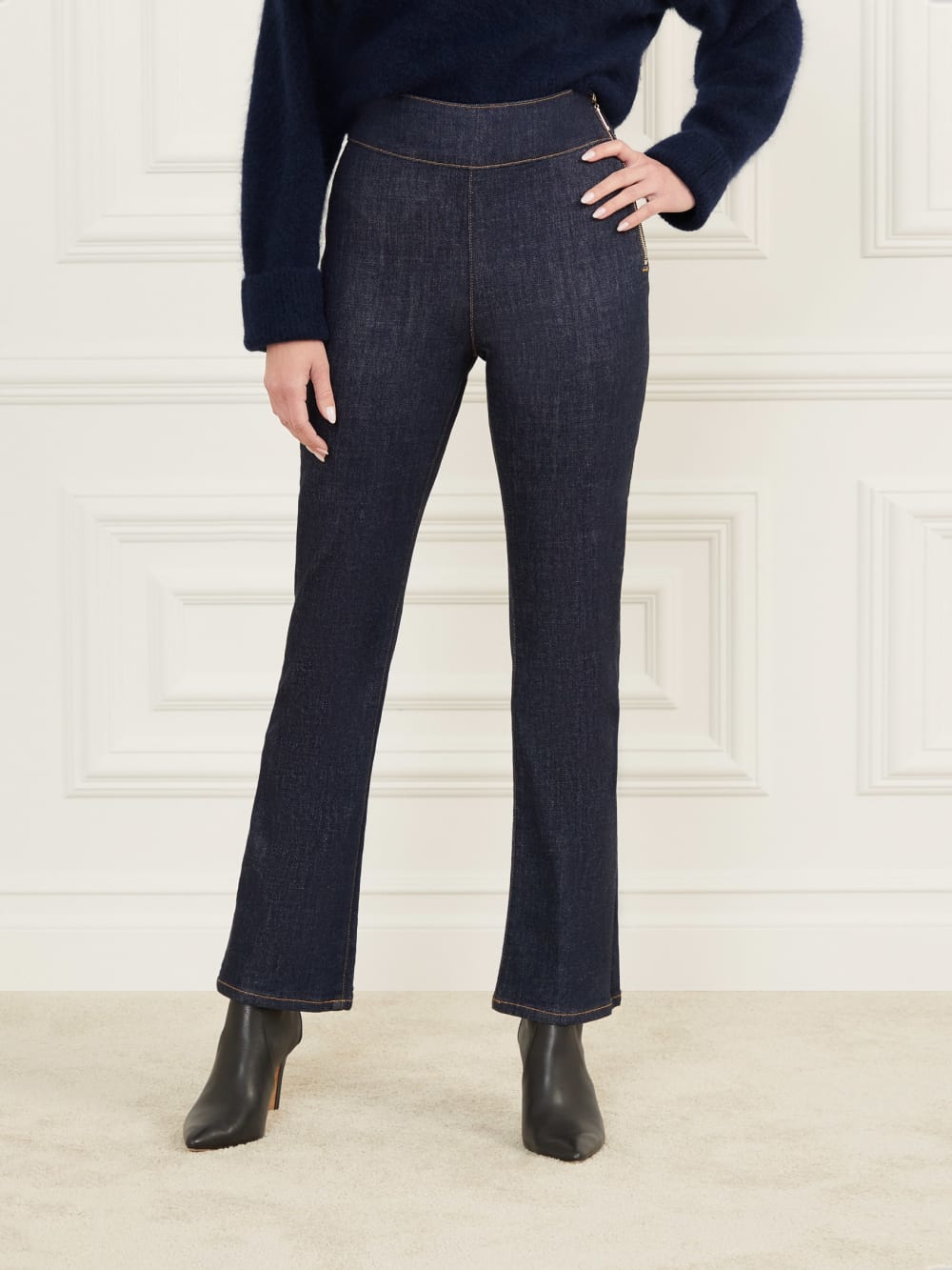 Mia Denim Flare Pant - Guess