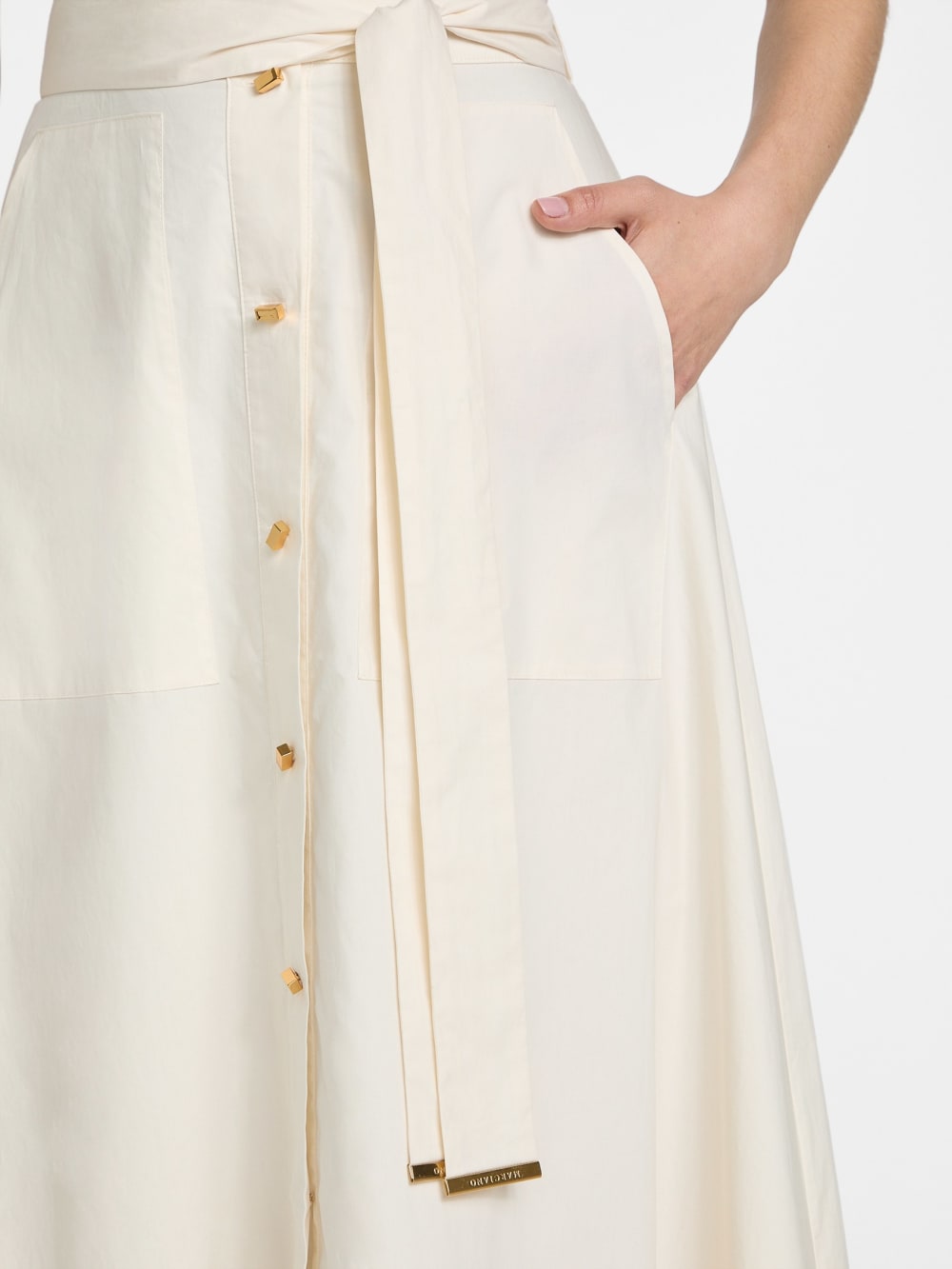 Pat Belted Maxi Skirt - Guess