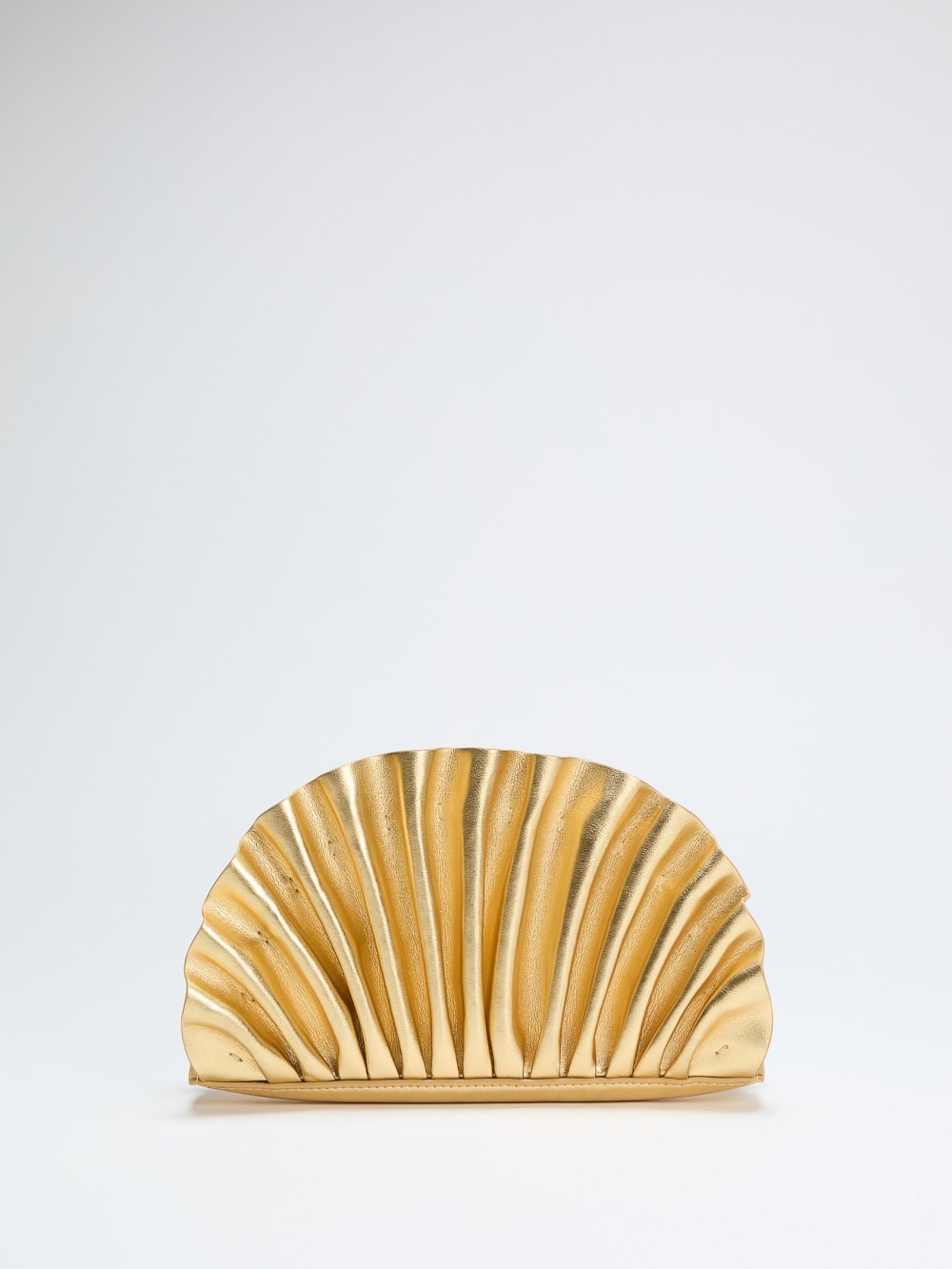 Shelly Metallic Leather Clutch - Guess