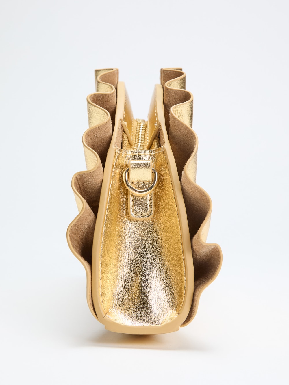 Shelly Metallic Leather Clutch - Guess