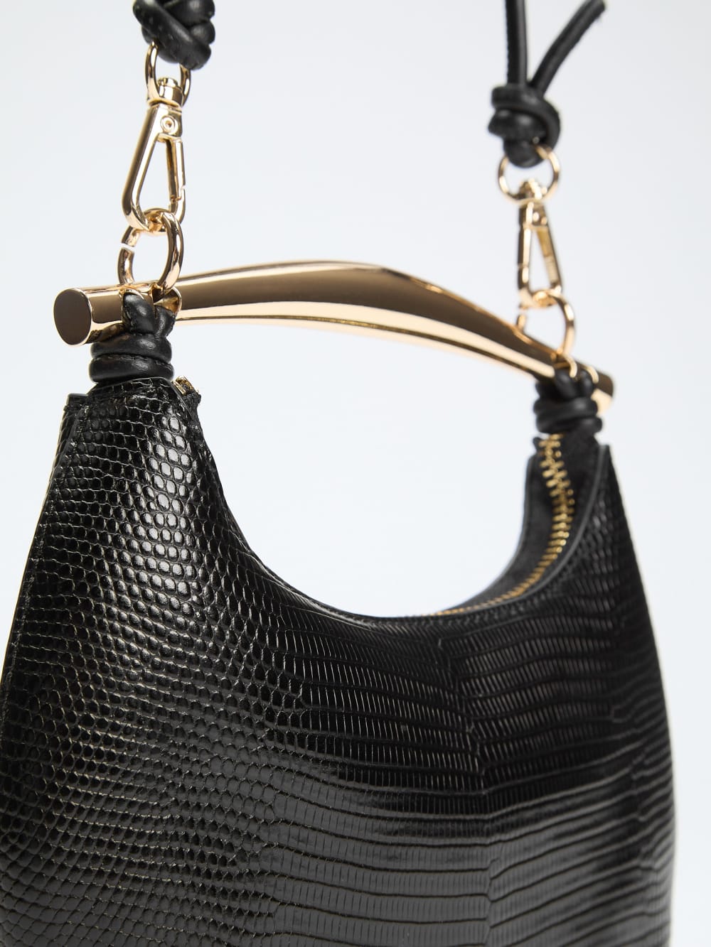 Victoria Leather Mini Hobo Bag - Guess