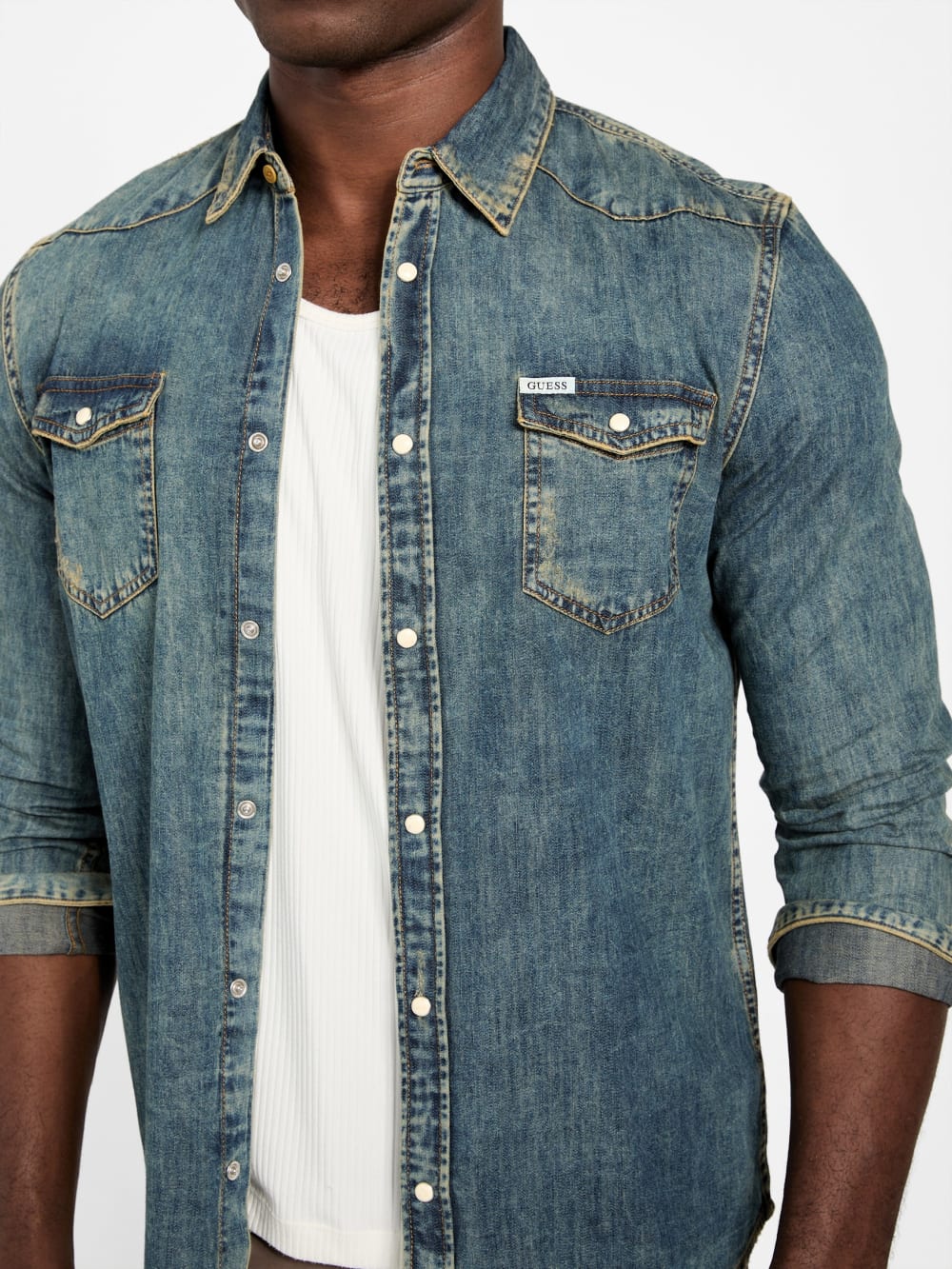 Denim Truckee Shirt - Guess