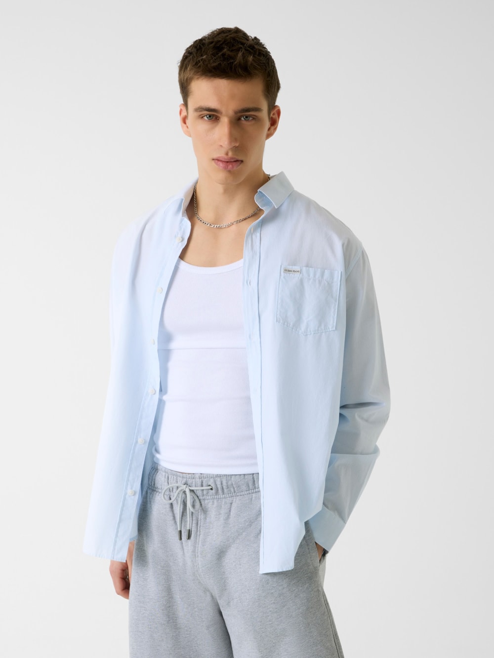 Striped Pocket Shirt - Guess