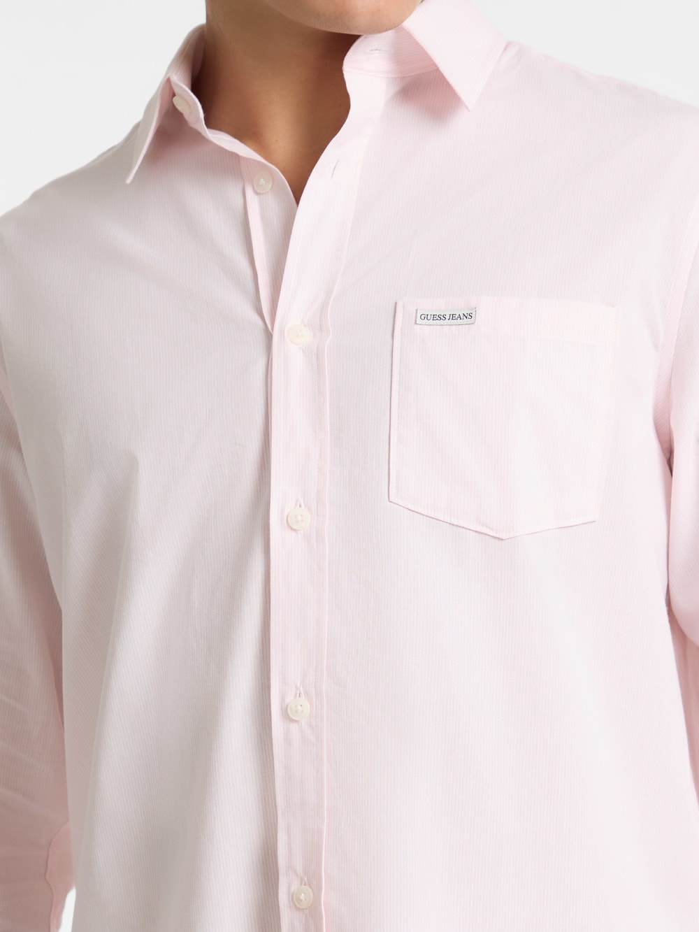 Striped Pocket Shirt - Guess