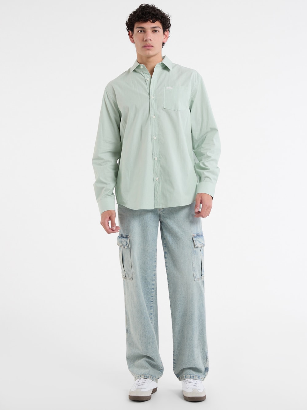 Striped Pocket Shirt - Guess