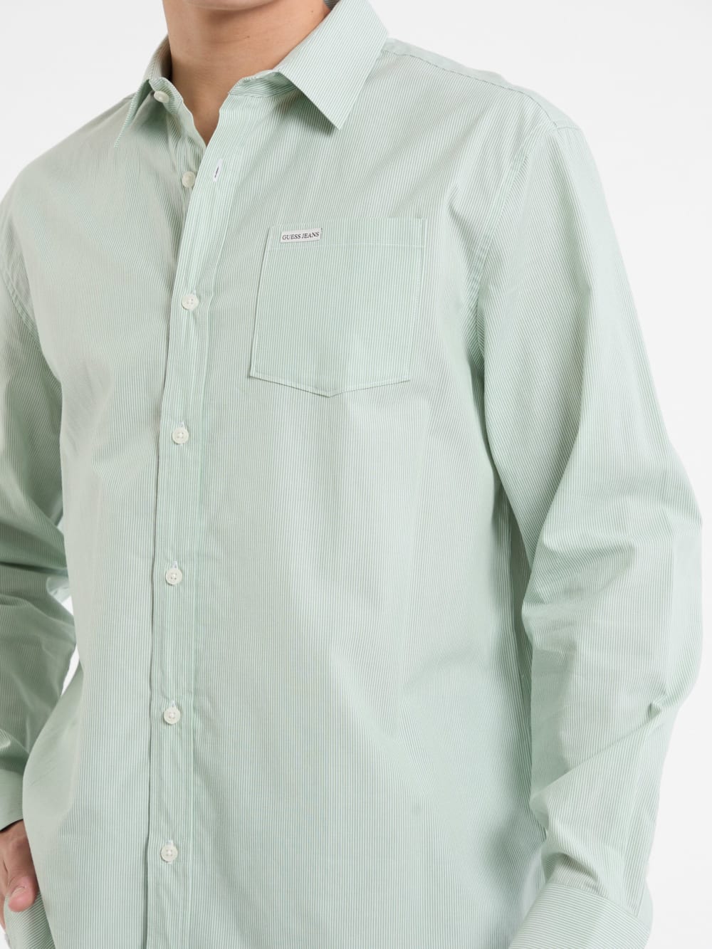 Striped Pocket Shirt - Guess