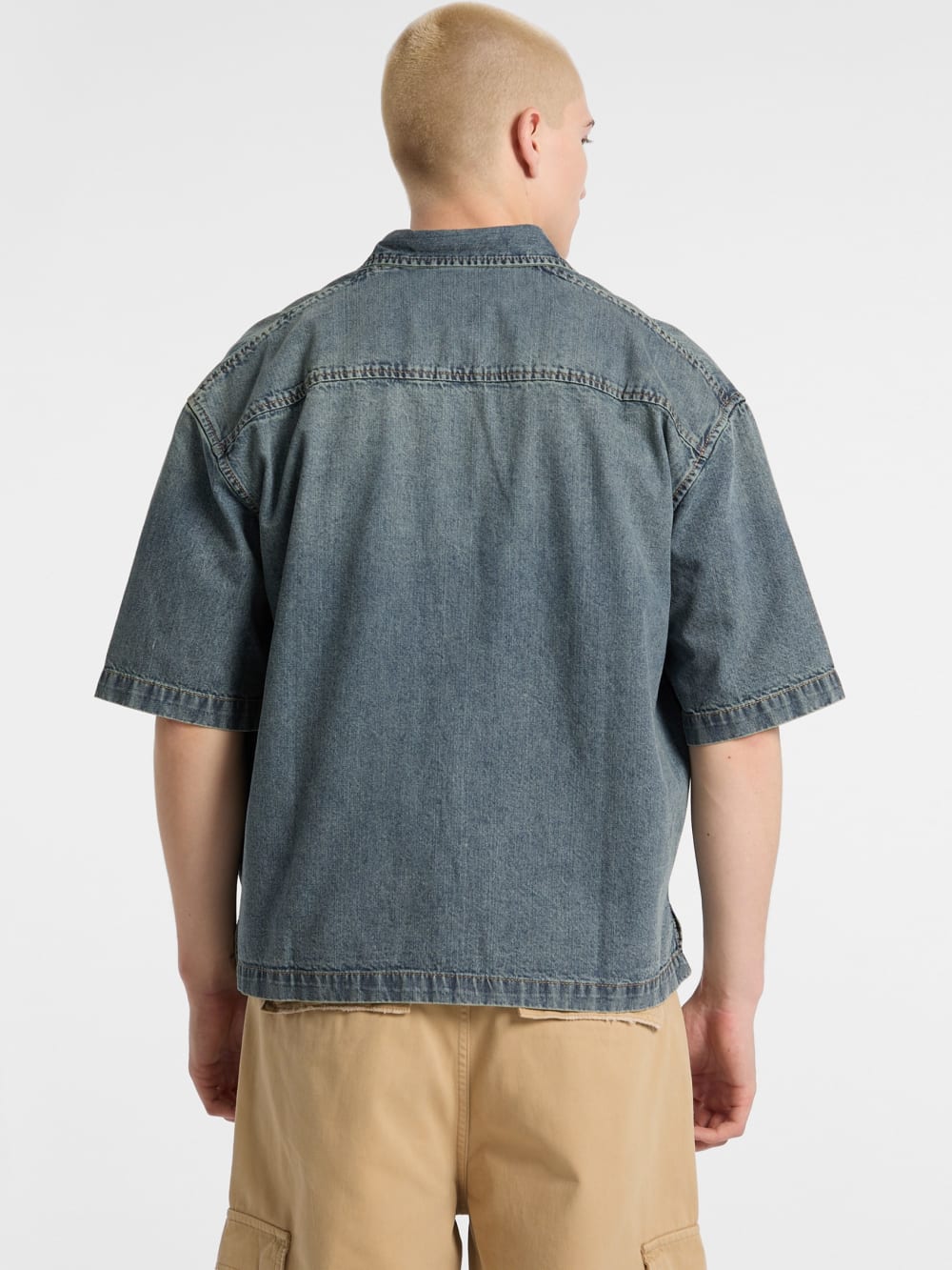GUESS Originals Boxy Denim Shirt - Guess