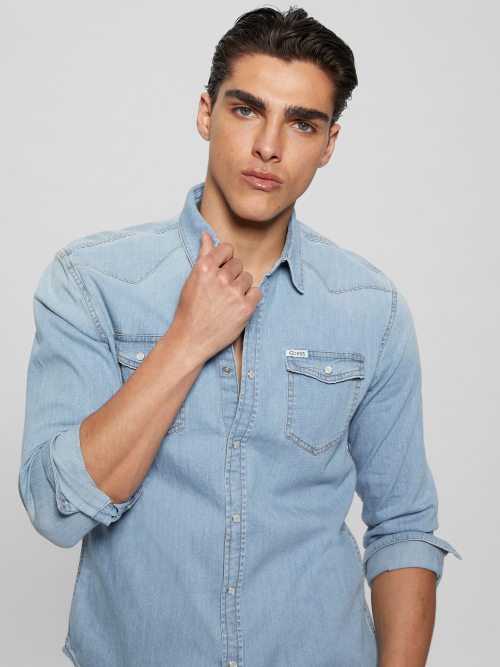 Truckee Western Denim Shirt - Guess