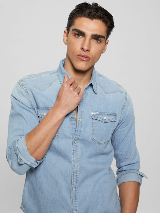 Truckee Western Denim Shirt - Guess