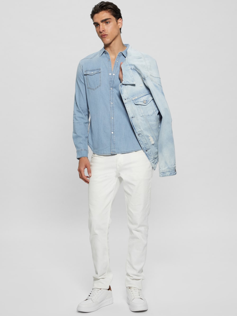 Truckee Western Denim Shirt - Guess
