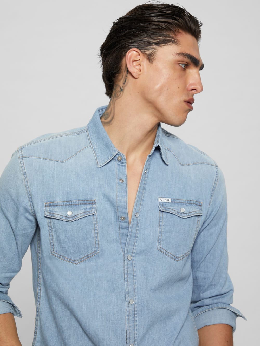 Truckee Western Denim Shirt - Guess