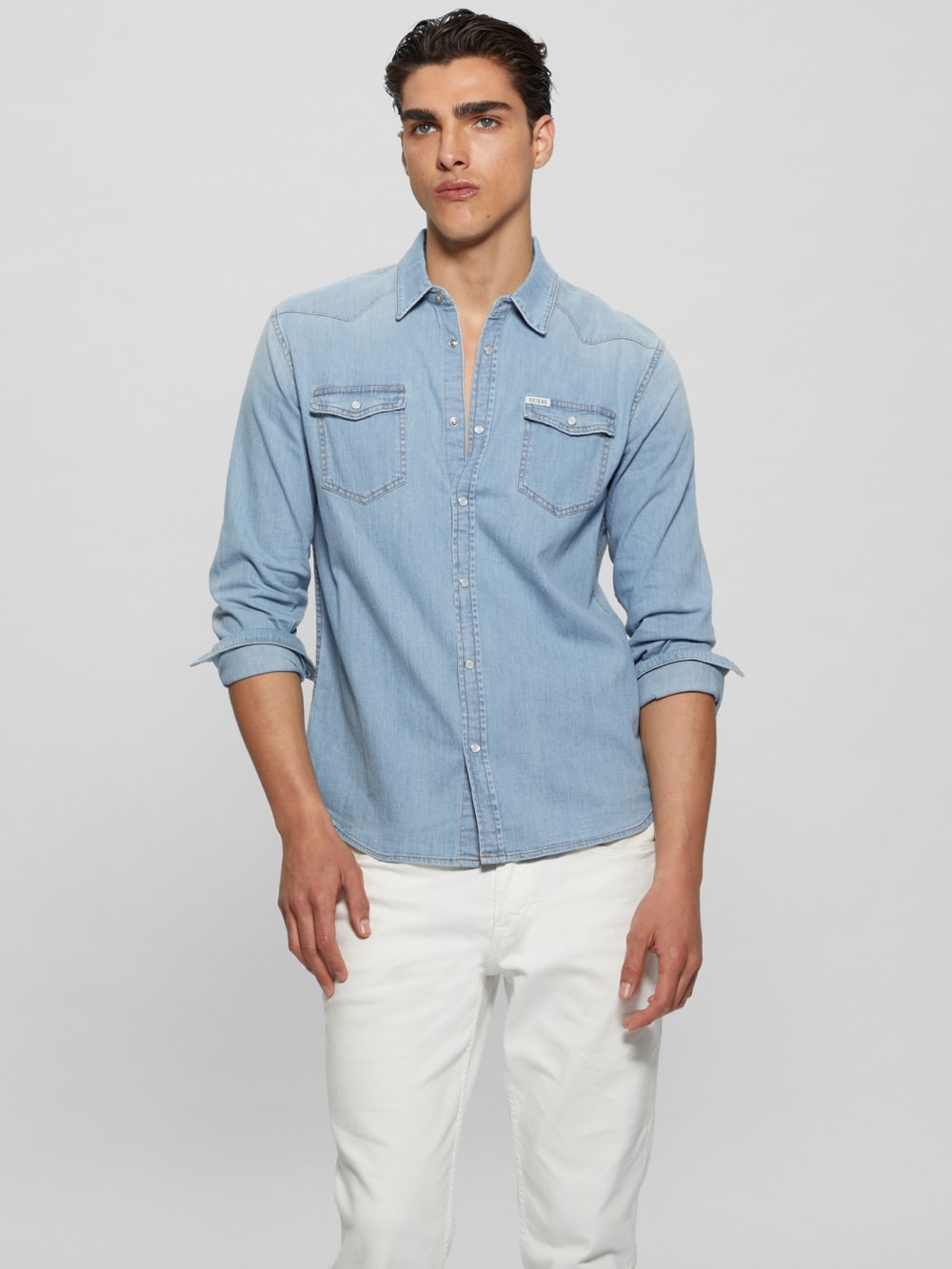 Truckee Western Denim Shirt - Guess