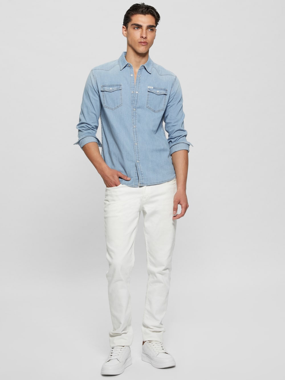 Truckee Western Denim Shirt - Guess