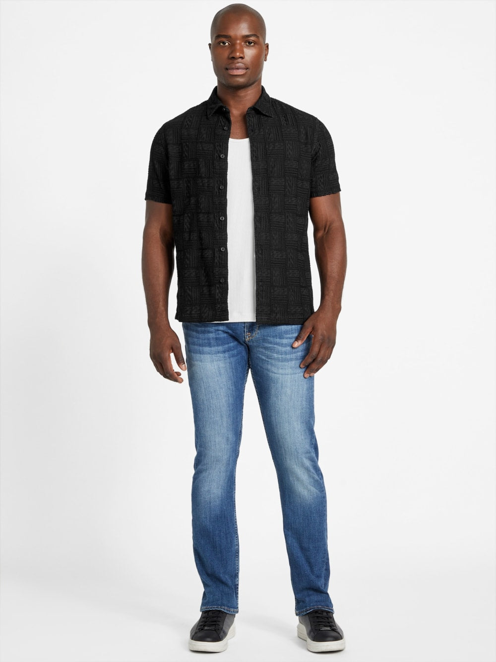 Idris Embroidered Shirt - Guess
