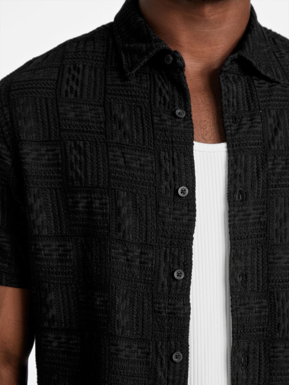 Idris Embroidered Shirt - Guess