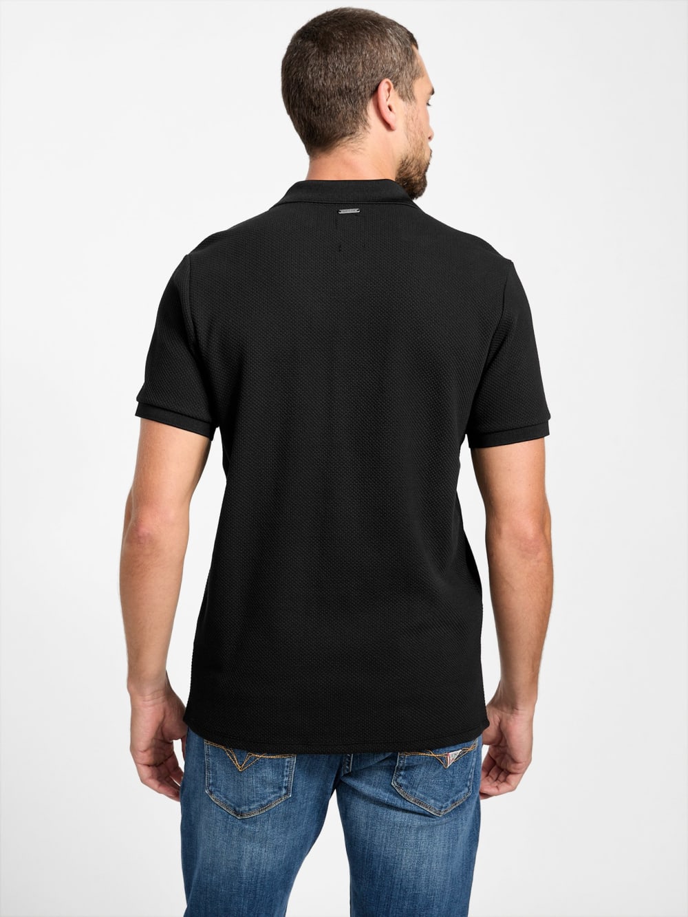 Eco Aaron Textured Shirt - Guess