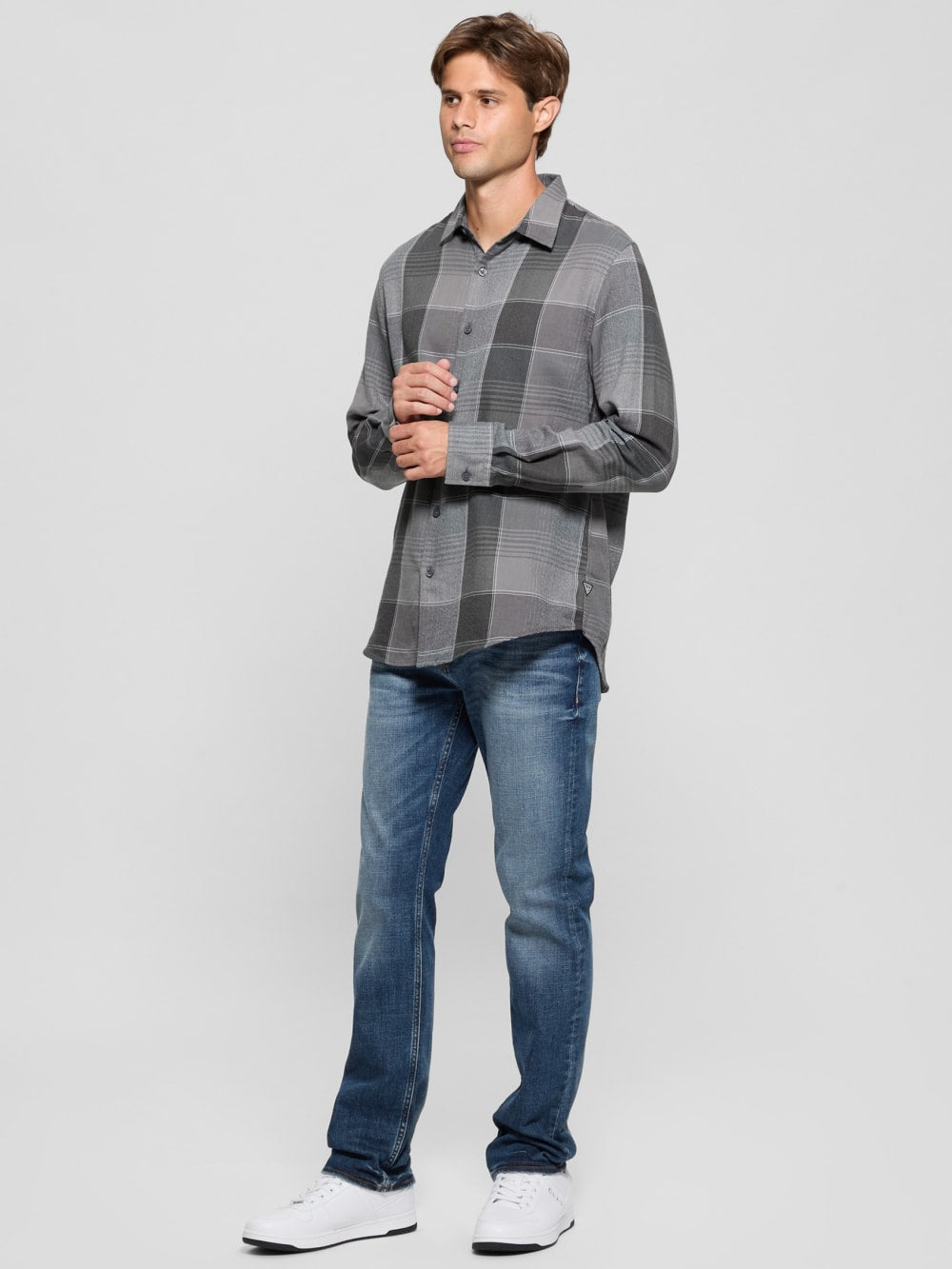 Noah Plaid Corduroy Shirt - Guess