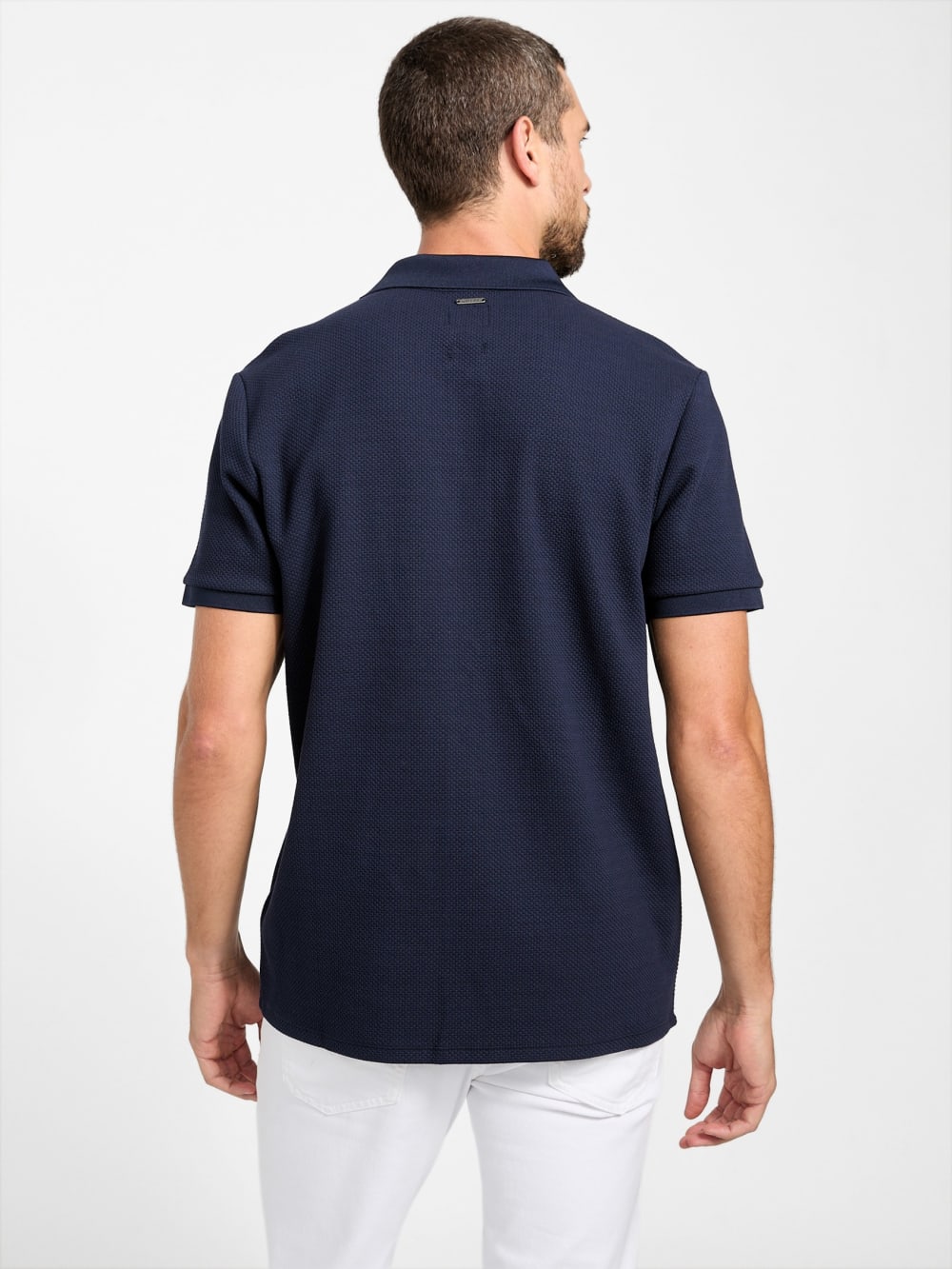 Eco Aaron Textured Shirt - Guess