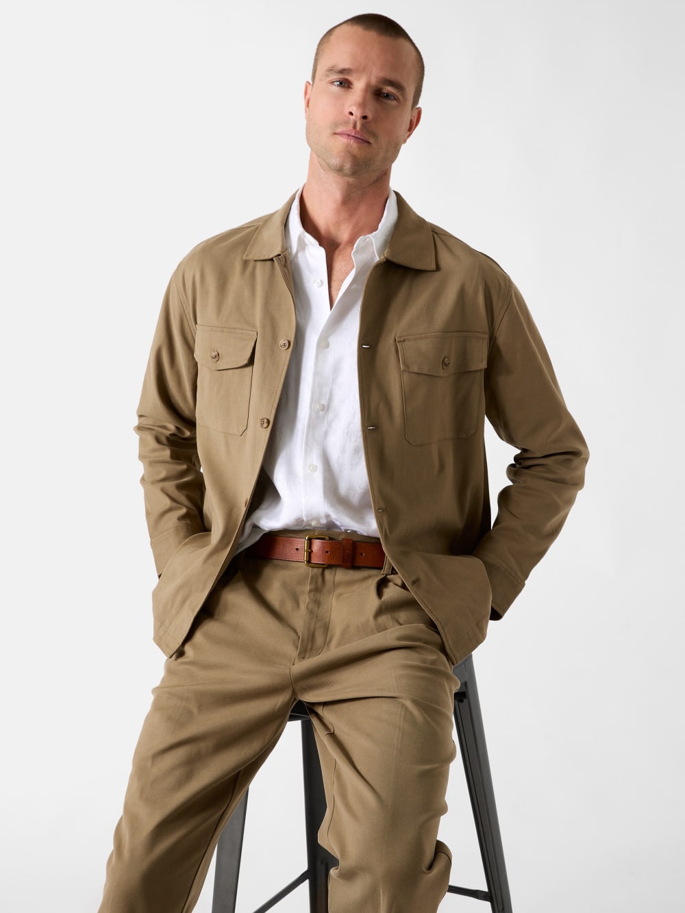 Eco Coronado Twill Shirt - Guess