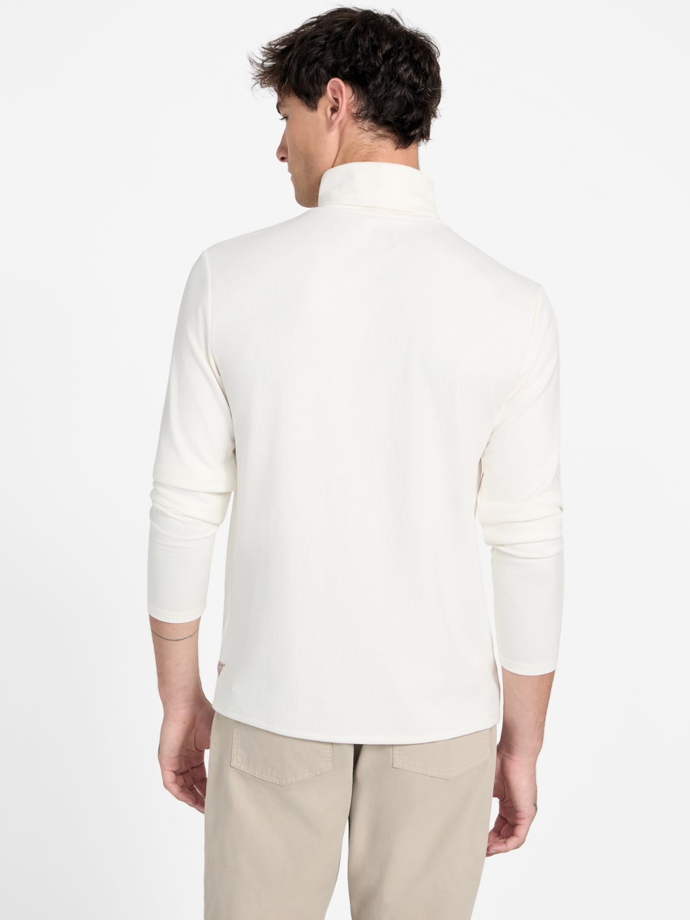 Eco Viscose-Blend Ribbed Shirt - Guess