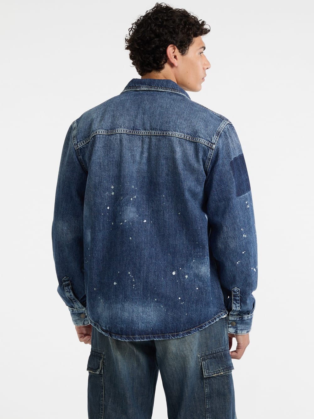GUESS Originals Oversized Denim Shirt - Guess