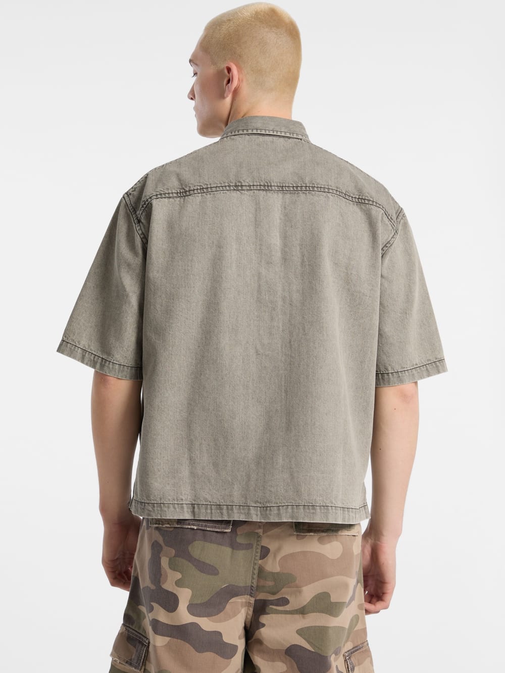 GUESS Originals Boxy Denim Shirt - Guess