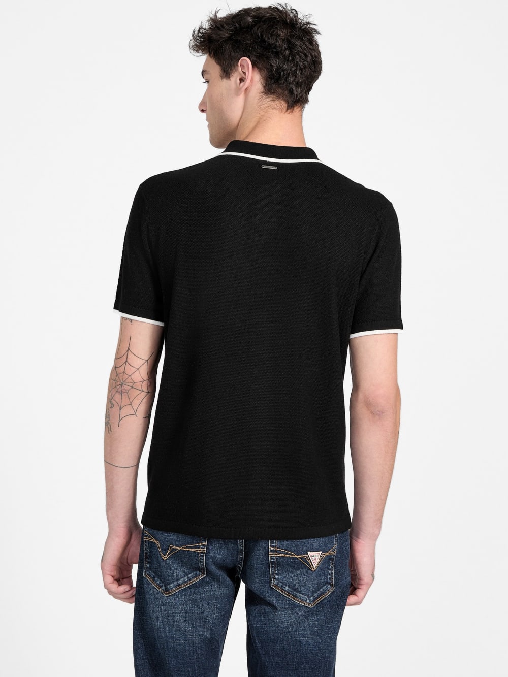 Eco Tyler Striped Sweater Shirt - Guess