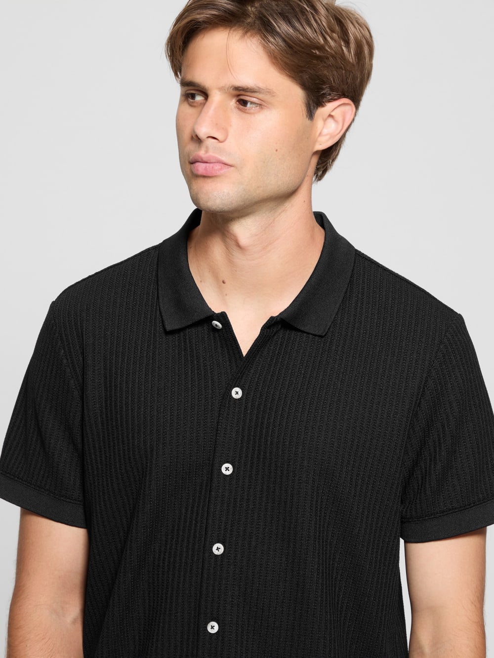 Pointelle Knit Shirt - Guess