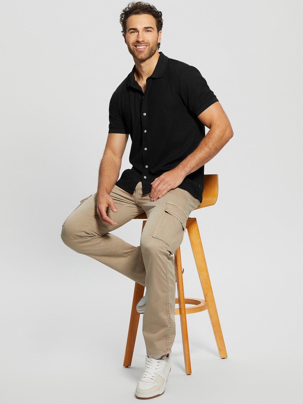Pointelle Knit Shirt - Guess
