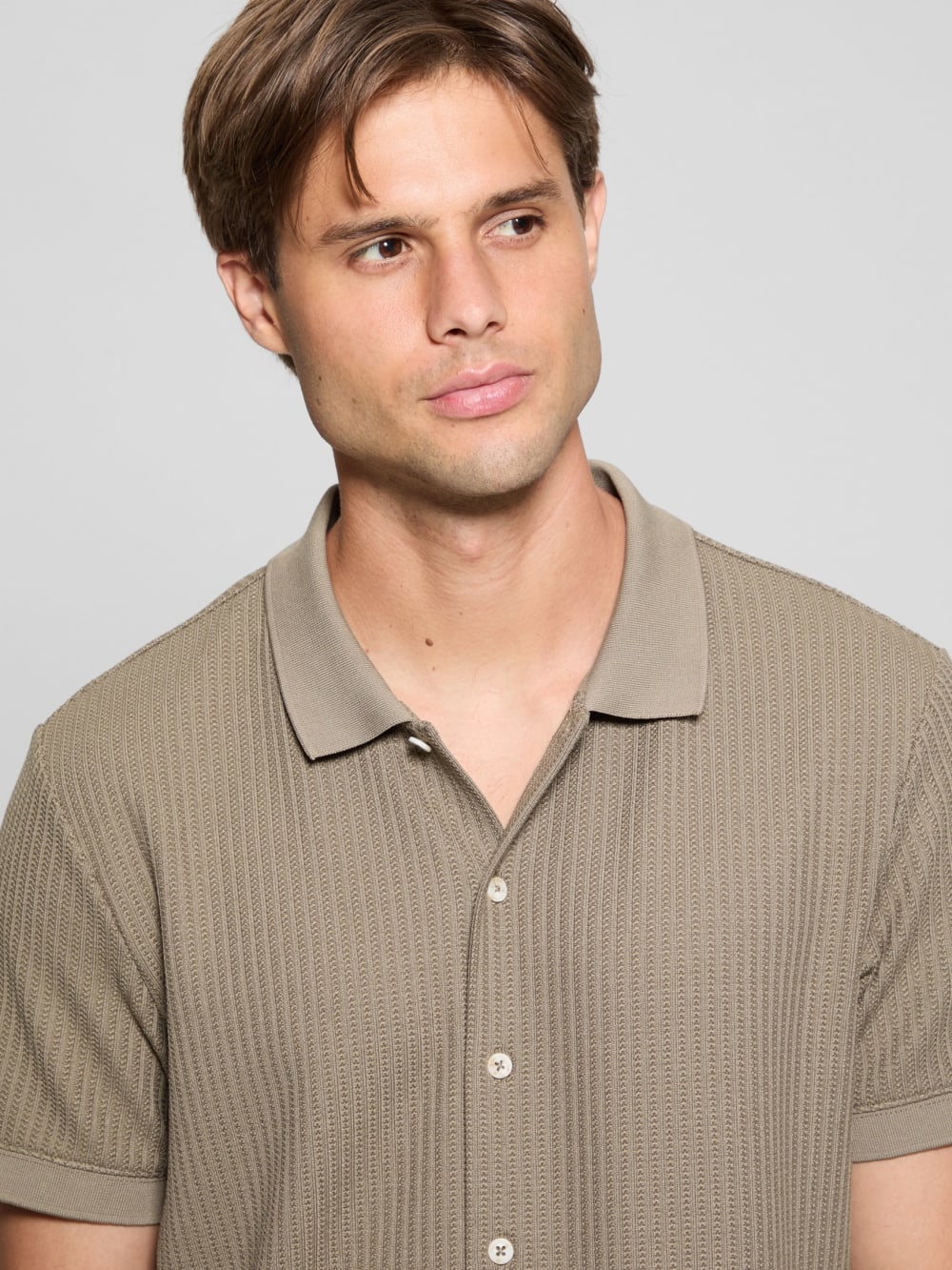 Pointelle Knit Shirt - Guess
