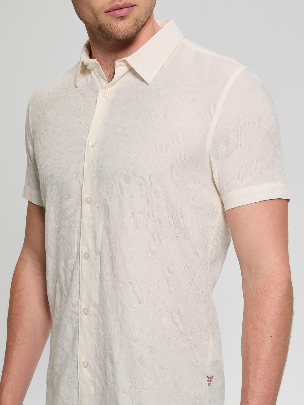 Davis Jacquard Shirt - Guess