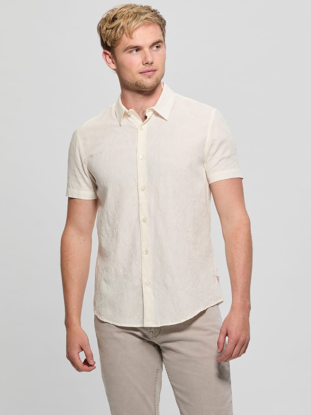 Davis Jacquard Shirt - Guess