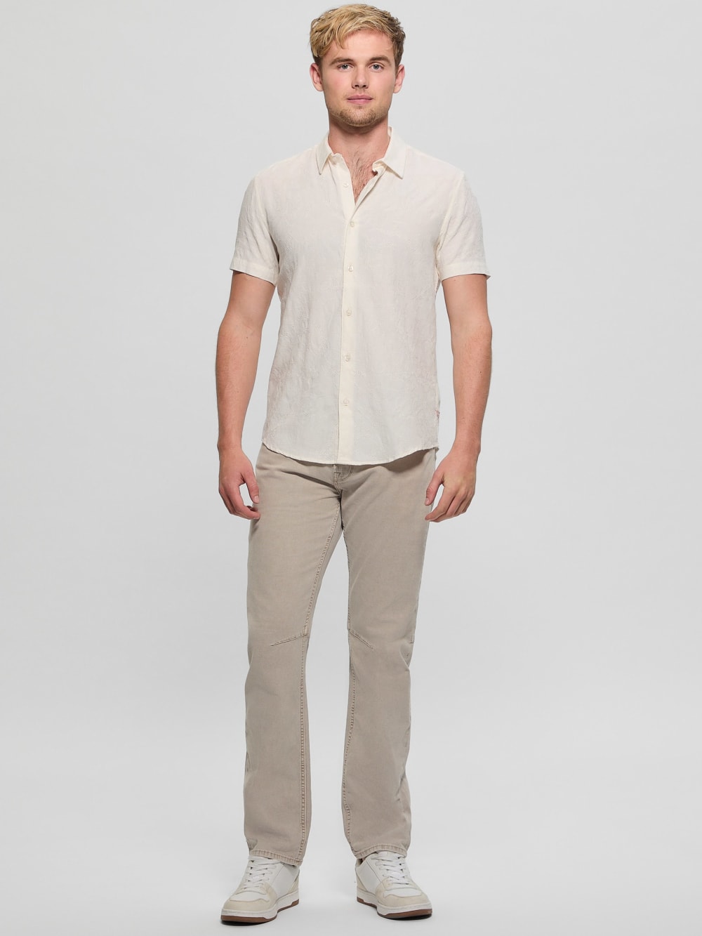 Davis Jacquard Shirt - Guess