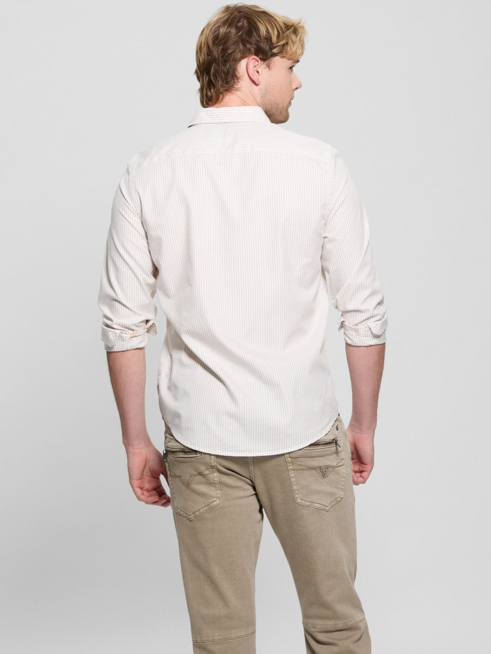 Oxford Striped Shirt - Guess