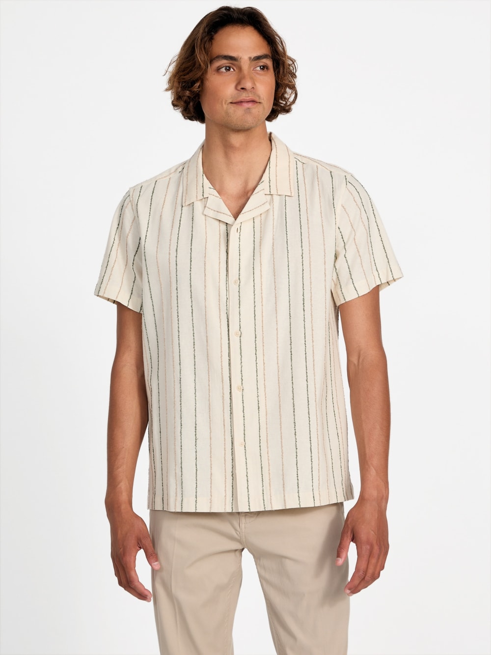 Eco Cooper Striped Shirt - Guess