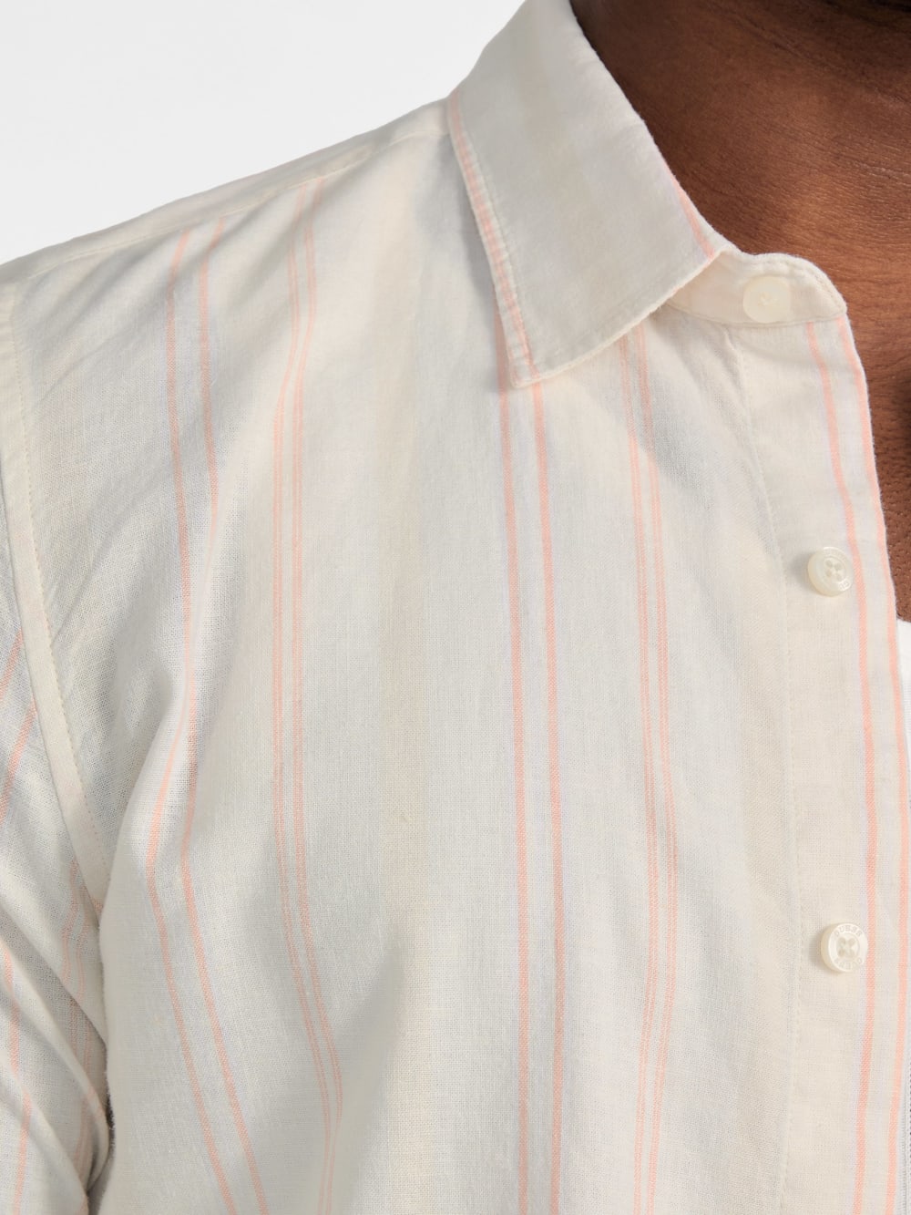 Eco Harkin Striped Linen Shirt - Guess