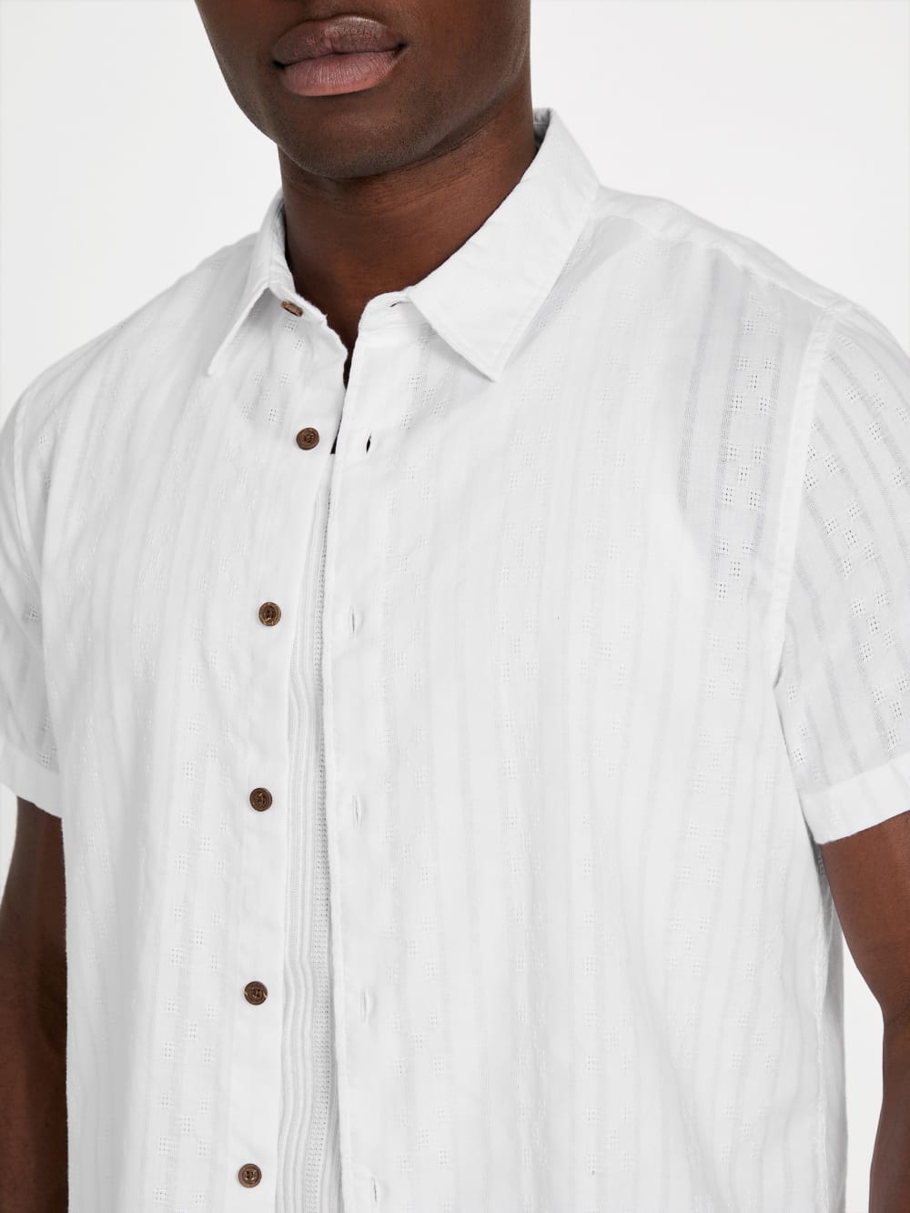 Wimbley Striped Dobby Shirt - Guess