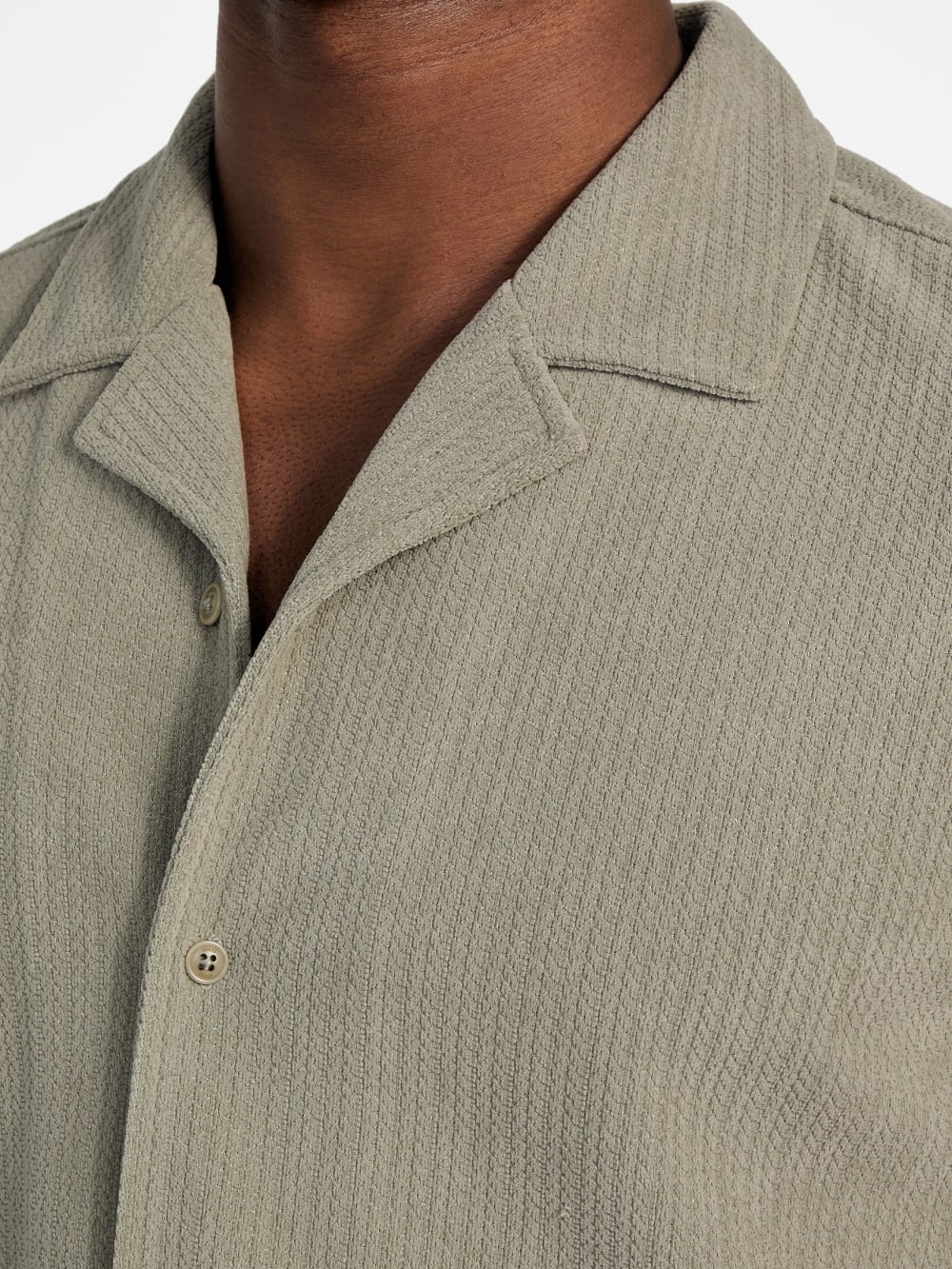 Eco Baron Textured Shirt - Guess
