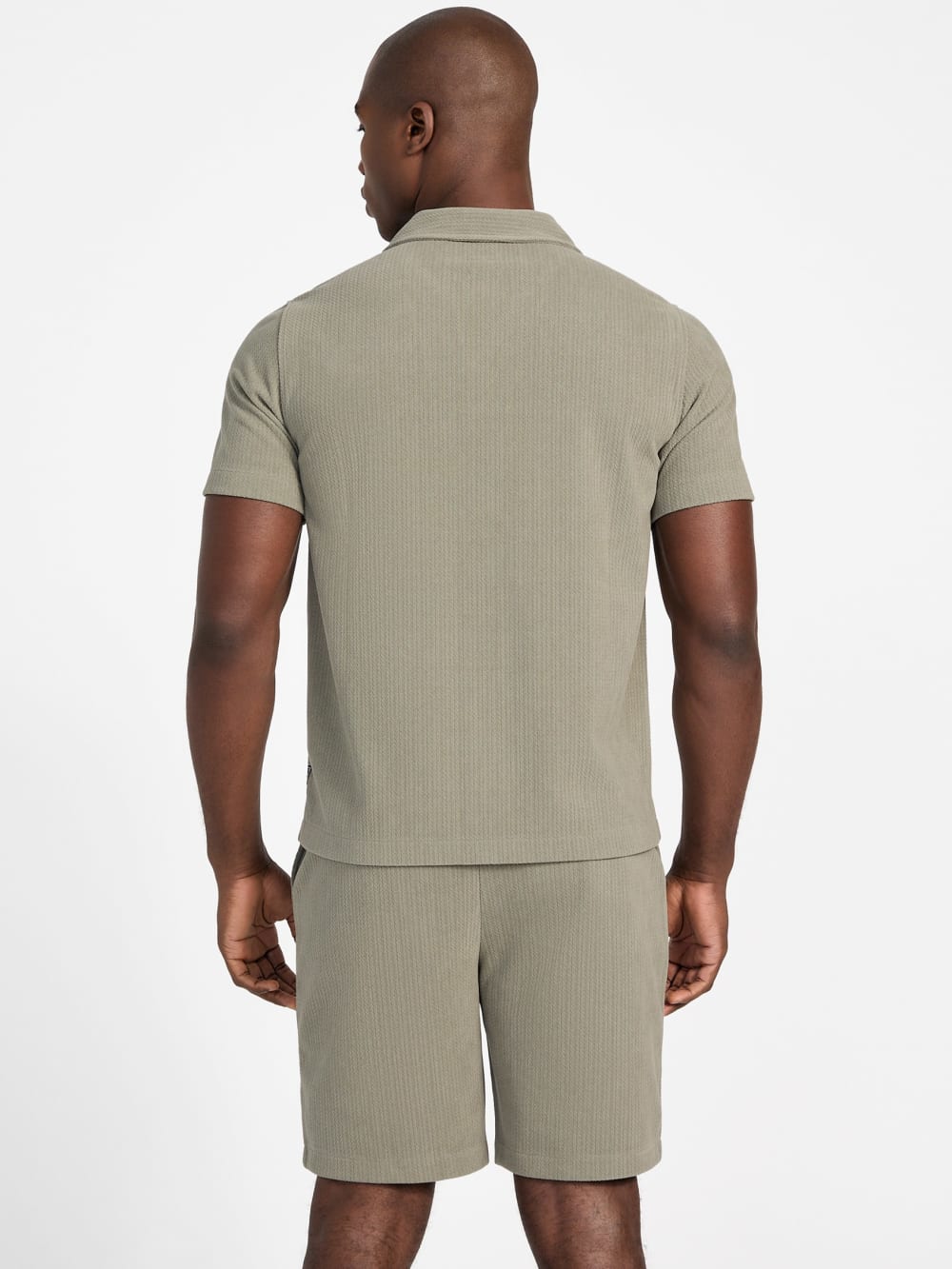 Eco Baron Textured Shirt - Guess