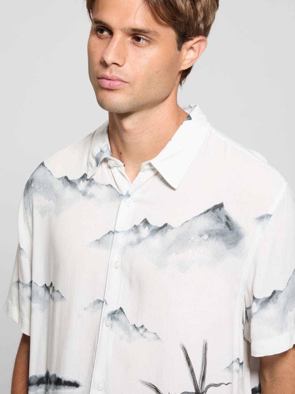 Eco Bamboo Snake Shirt - Guess
