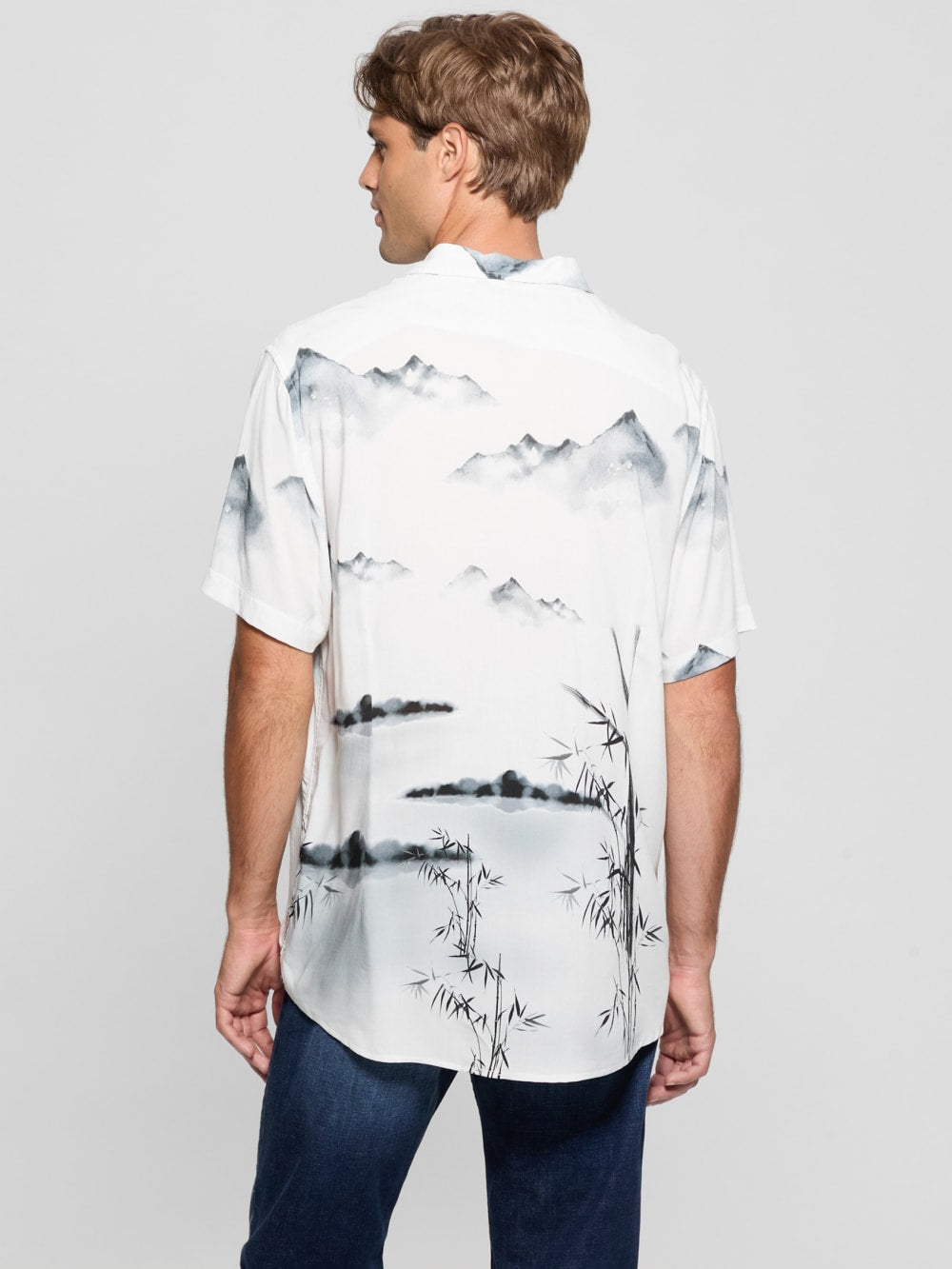Eco Bamboo Snake Shirt - Guess